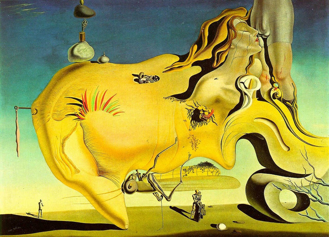 The Great Masturbator (1929) by Salvador Dalí