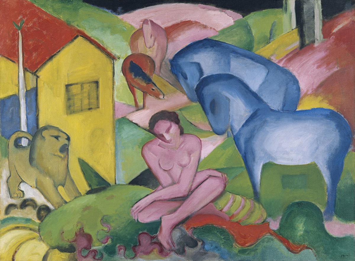 Der Taum (1912) by Franz Marc